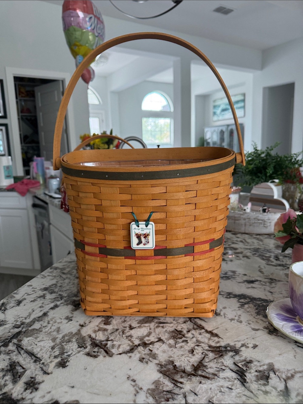 Longaberger Hostess Christmas Basket 1998